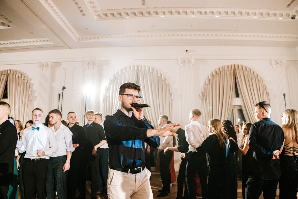 Polonez podczas studniówki Bytów