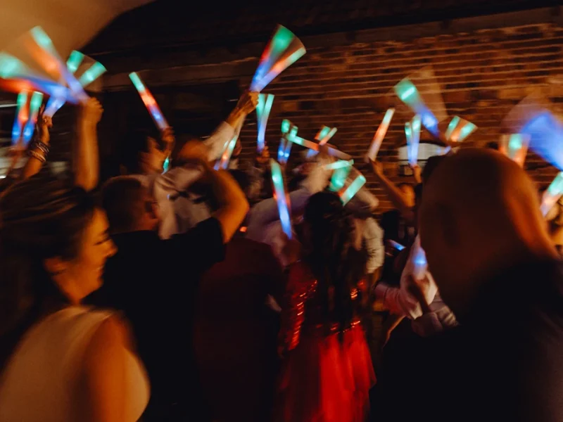 Pałeczki ledowe na wesele