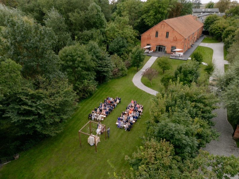 Dron podczas ślubu Pomorskie